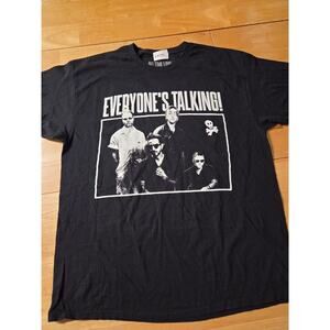 All Time Low Everyone's Talking Tour Shirt Large Black Graphic Band Tee